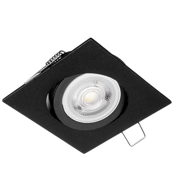 Oczko sufitowe kwadratowe ruchome IP20 Black