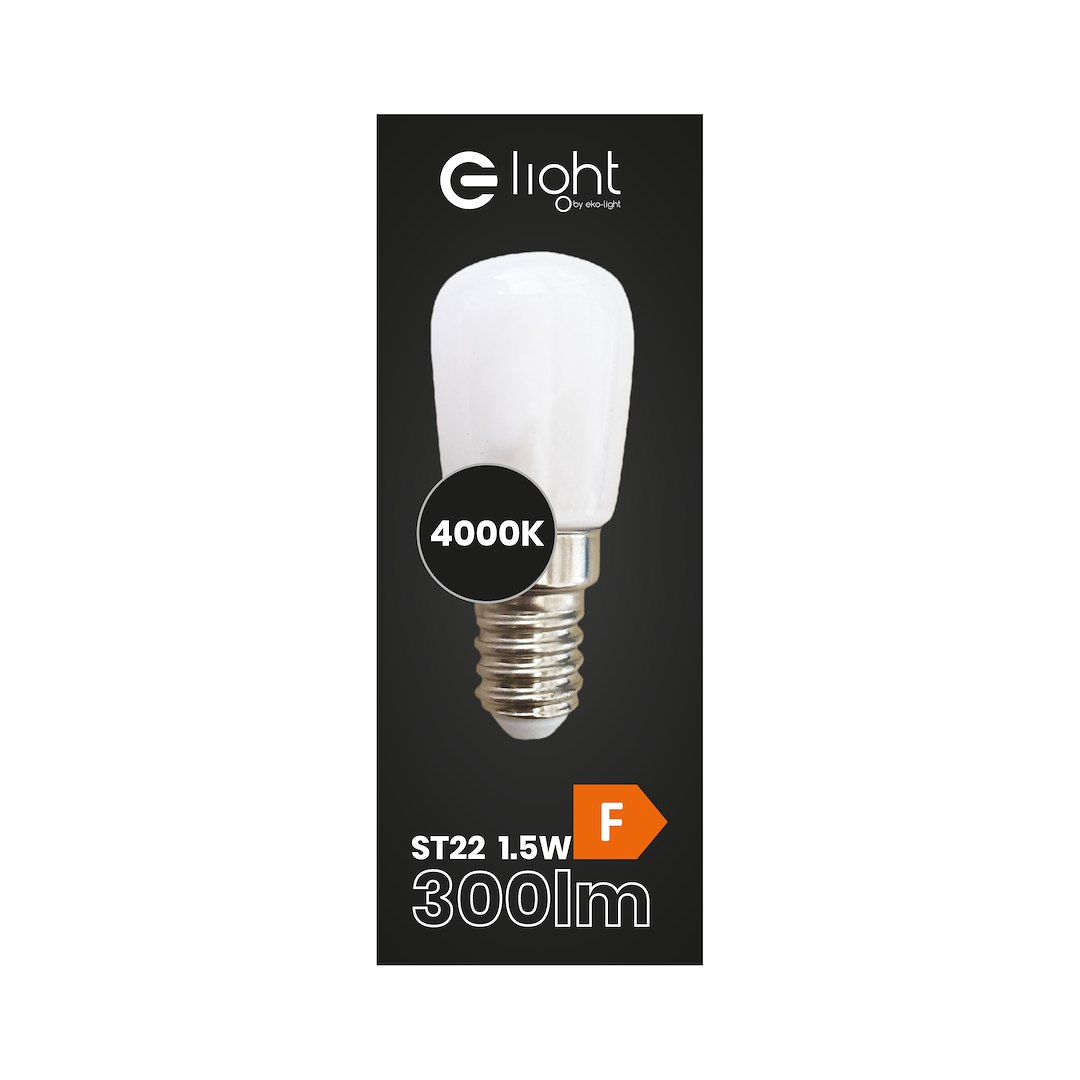 Żarówka LED 1,5W ST22 E14 4000K Do Lodówek Milagro — widok produktu