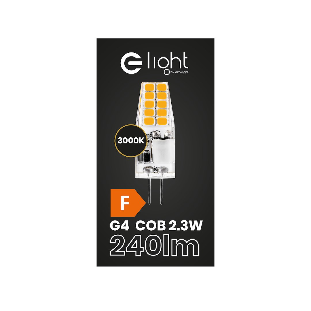 Żarówka LED 2,3W G4 12V 3000K Silikon Milagro — widok produktu