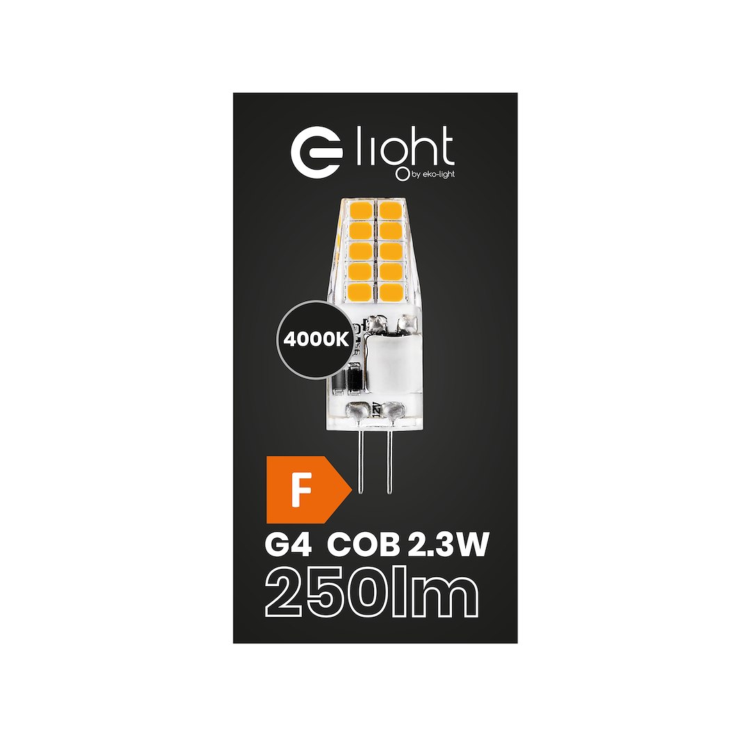 Żarówka LED 2,3W G4 12V 4000K Silikon Milagro — widok produktu