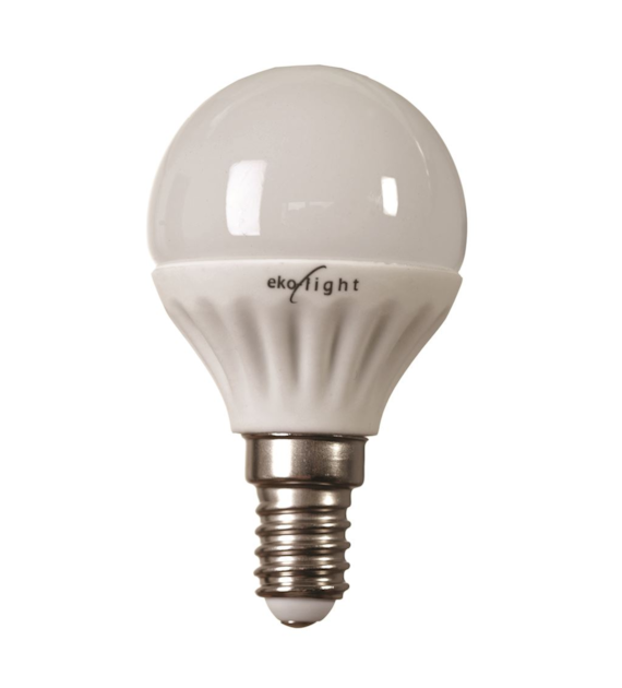 ŻARÓWKA LED 3W E14 Kulka. Barwa: CIEPŁA