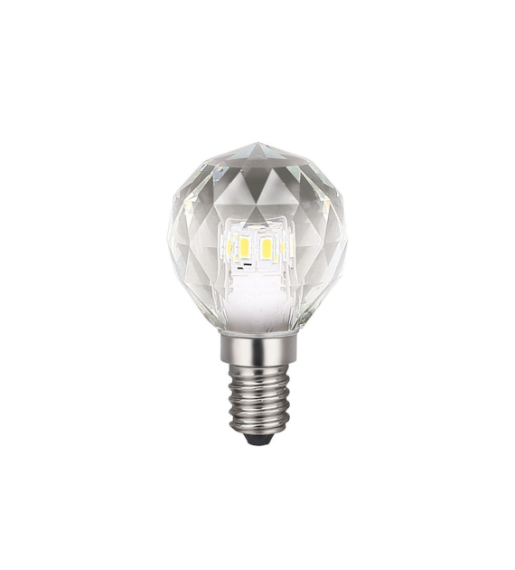 Żarówka LED 3W E14 G40 4000K Kryształ