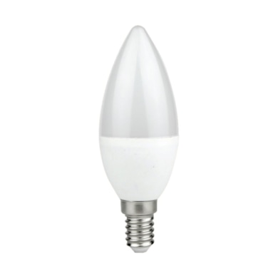 Żarówka LED 7W E14 C37 Świeczka. Barwa: Ciepła