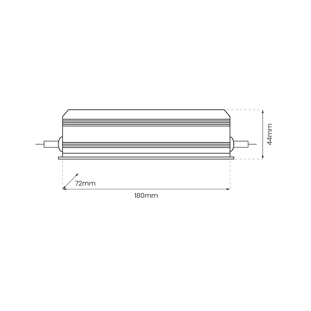 ZASILACZ LED 60W IP67 Milagro — widok produktu
