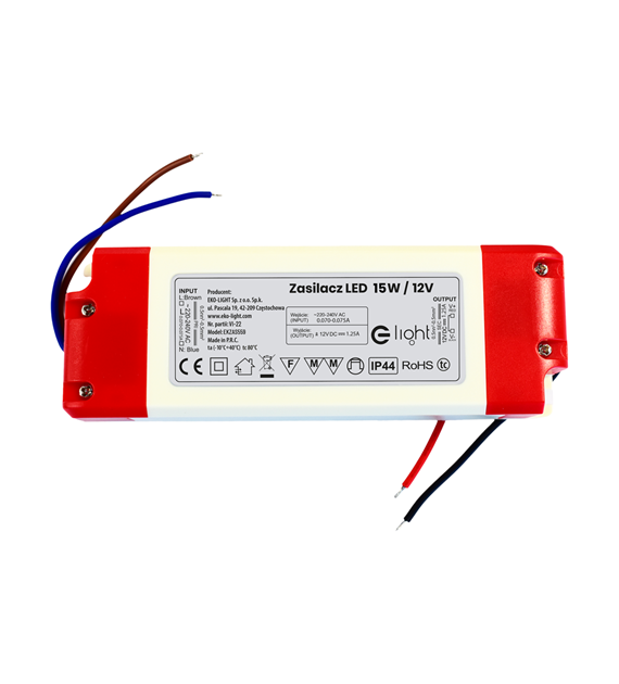 ZASILACZ LED 15W IP20