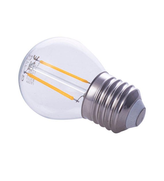 Żarówka Filamentowa LED 2W E27 G45 2700K