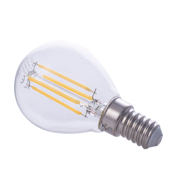 Żarówka Filamentowa LED 4W G45 E14 4000K