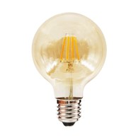 Żarówka Filamentowa LED 6W G80 E27 2700K Amber
