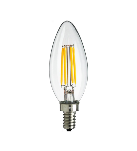 Żarówka Filamentowa LED 4W Świeczka E14 2700K