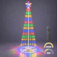 Choinka LED 1,8m 269LED 2700K + RGB IP44