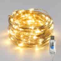 Lampki dekoracyjne MERY 100 LED USB Ciepłe 10m