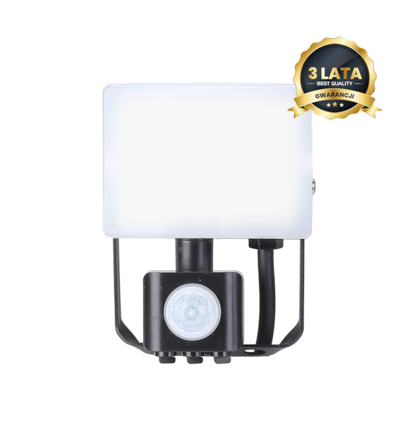 Naświetlacz LED 10W PIR 950lm 5000K