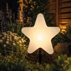 Gwiazda Ogrodowa Star 30cm 1xE27 IP44 Biały