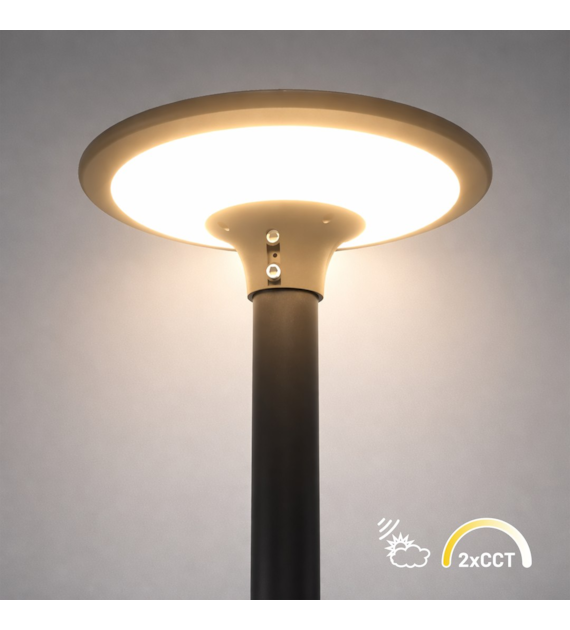 Lampa Solarna Patio 20W 2100lm 3000/4000K 40cm