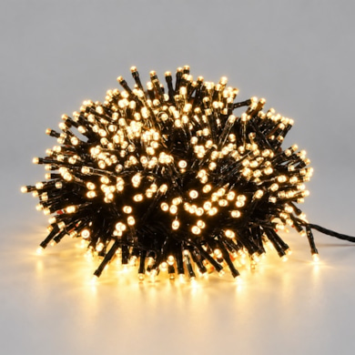 Lampki Choinkowe 700LED 14m 2500K 8 Trybów IP44