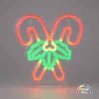 Neon Candy Cane USB-A