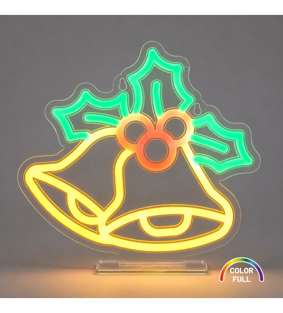 Neon Jingle Bells USB-A