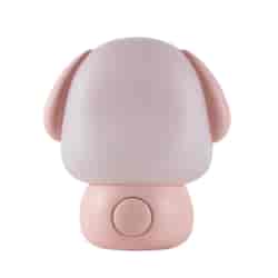 Lampka Nocna Puppy Wtykowa 1,2W 2CCT Różowy