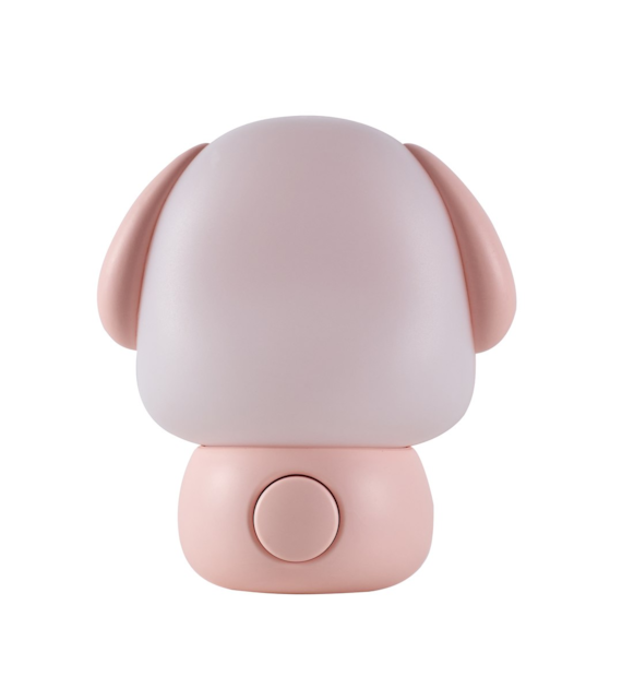 Lampka Nocna Puppy Wtykowa 1,2W 2CCT Różowy