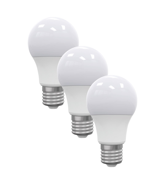 Żarówka LED 8,5W E27 A60 6500K Trójpak