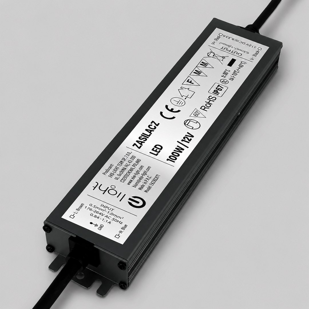 ZASILACZ LED 100W IP67 Milagro