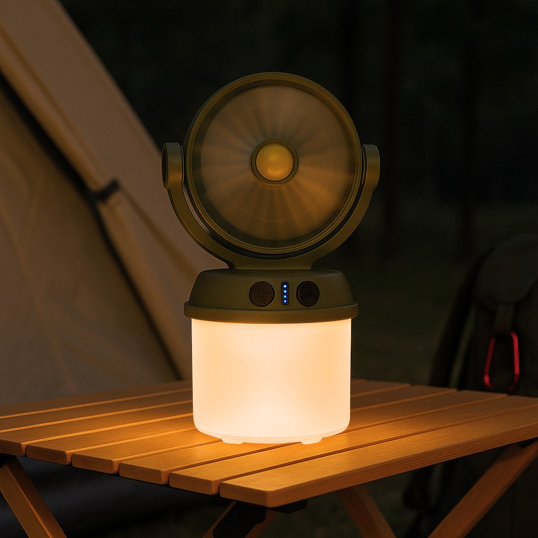 Lampka Solarna Vent 6W 3000K + 6500K Milagro — widok produktu