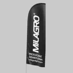 Flaga Milagro Czarna PL