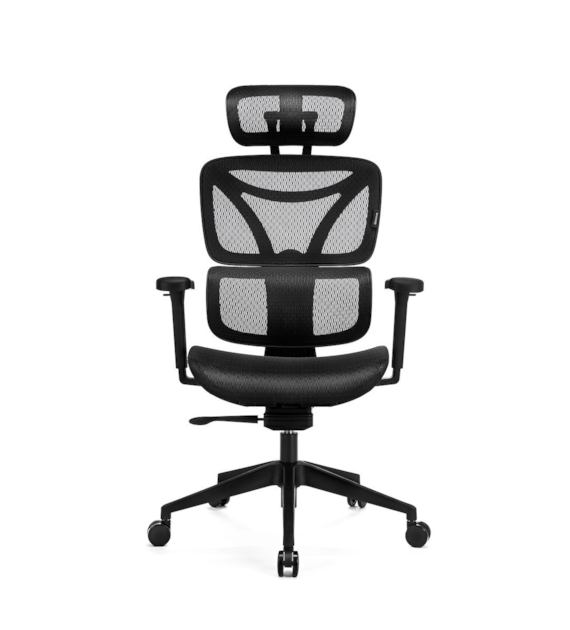 LVN System Fotel ergonomiczny Control Series Czarny