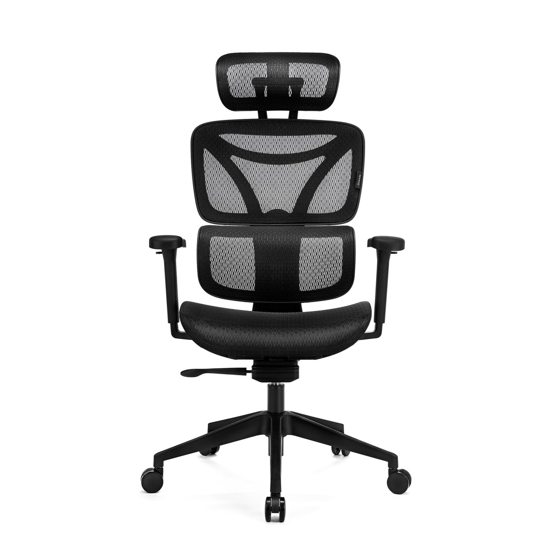 LEVANO SYSTEM Fotel ergonomiczny Control Series Czarny