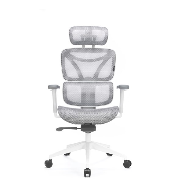 LEVANO SYSTEM Fotel ergonomiczny Control Series Biały