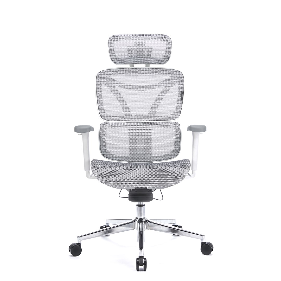 LEVANO SYSTEM Fotel ergonomiczny Control Pro Biały