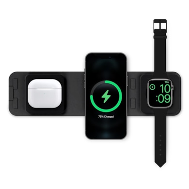 LVN System Ładowarka indukcyjna Portable Magsafe Wallet 3w1