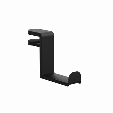 LVN System Uchwyt na słuchawki Hook obrotowy Czarny