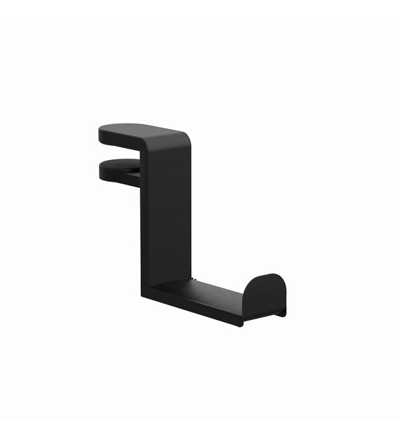 LVN System Uchwyt na słuchawki Hook obrotowy Czarny