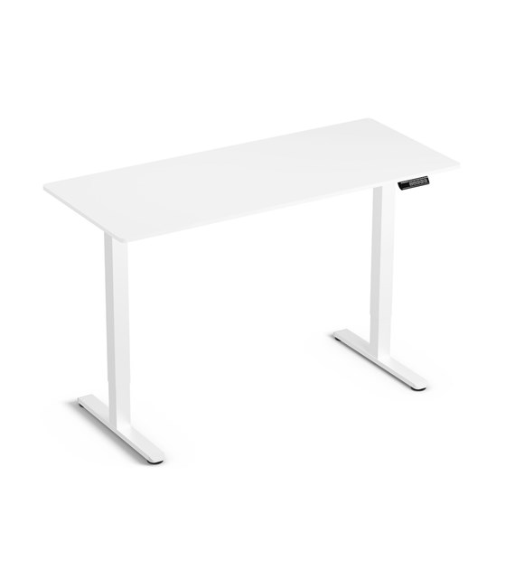 LVN System Biurko Control Lite 140 Biały/Biały