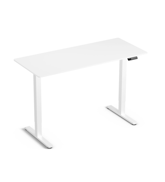 LVN System Biurko Control Lite 140 Biały/Biały