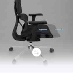 LVN System Fotel ergonomiczny Control Pro Czarny