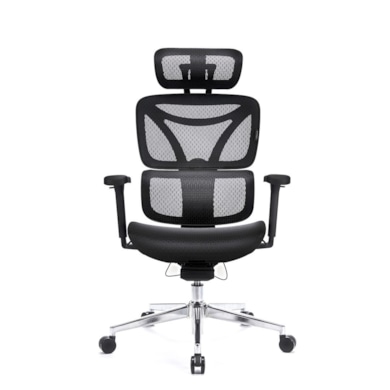 LVN System Fotel ergonomiczny Control Pro Czarny