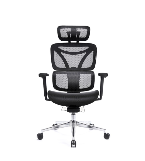 LVN System Fotel ergonomiczny Control Pro Czarny