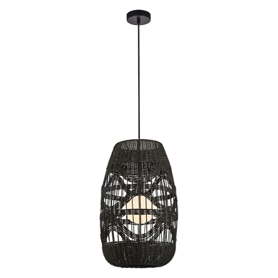 Lampa wisząca Arona Czarny 1xG9 fi 250