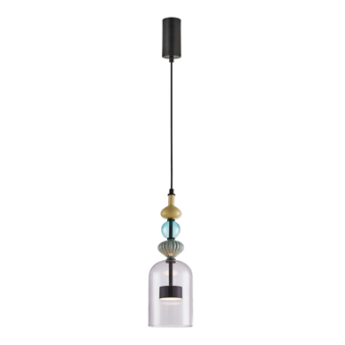Lampa wisząca Arte 12W LED śr. 13cm czarny