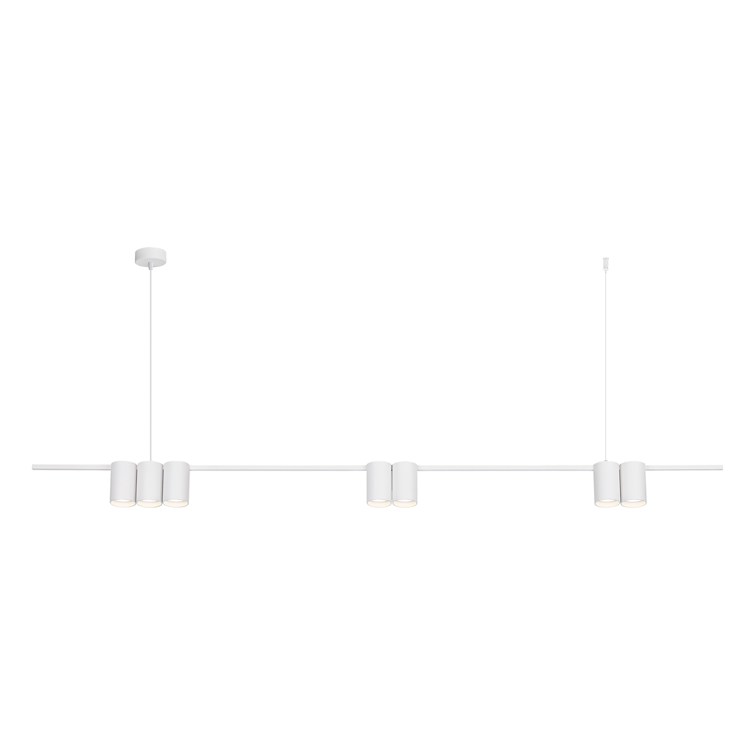 Lampa wisząca (listwa) Genesis 7xGU10 Biały Milagro