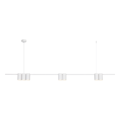 Lampa wisząca (listwa) Genesis 7xGU10 Biały