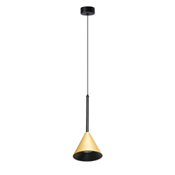 Lampa Wisząca Cone Złoty 1xGU10