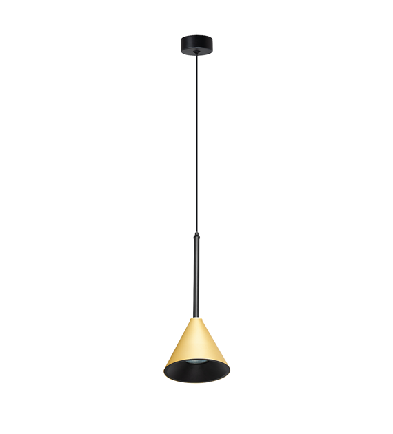 Lampa Wisząca Cone Złoty 1xGU10