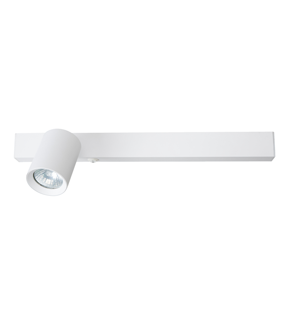 Kinkiet Magnet 9W+1xGU10 3000/4000K Biały Lewy