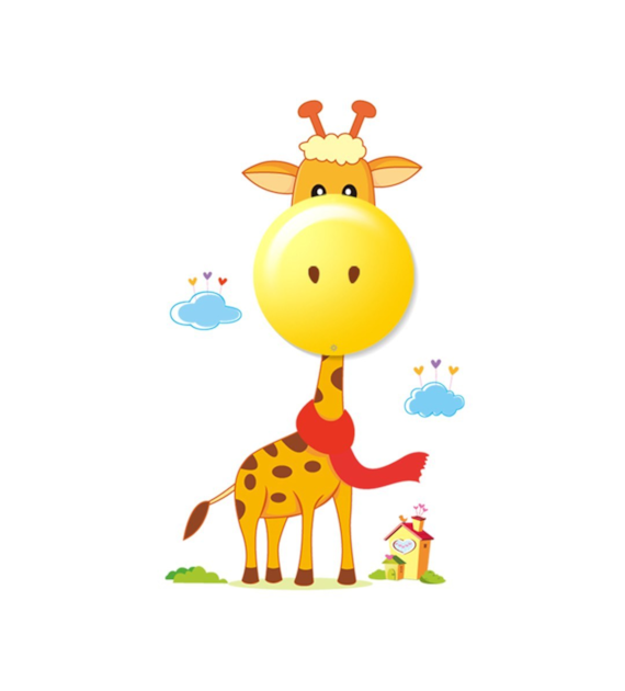 LAMPKA DZIECIĘCA GIRAFFE 0,6W LED