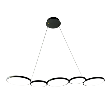 Lampa wisząca Olympia Czarny 50W LED