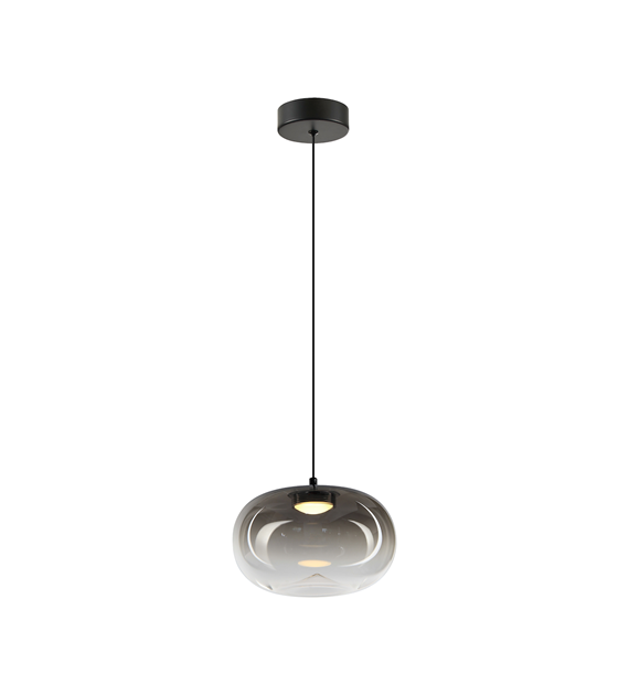 Lampa wisząca VASO 1 SMOKED 4W