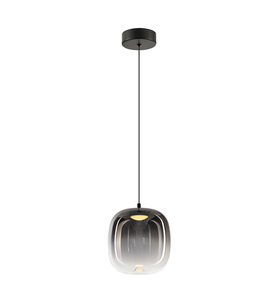 Lampa wisząca VASO 2 SMOKED 4W